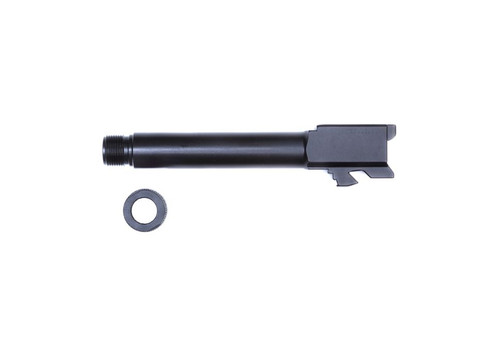 Glock OEM Glock 19 GEN3/4 9MM Threaded Barrel - 1/2x28, Black