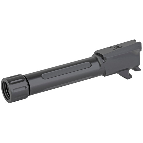 OVERSTOCK - True Precision Sig P365 Threaded Barrel - 9MM, Black DLC Finish, Thread Protector - OVERSTOCK