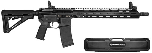 Diamondback DB1889K001 DB15 Knight's Armament 5.56 NATO 16" Phosphate Chrome Lined Threaded Barrel