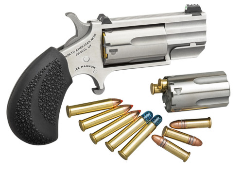 North American Arms NAA-PUG-TC Pug Conversion 22 LR/22 WMR 5 Shot 1" North American Arms NAA-PUG-TC Pug Conversion 22 LR/22 WMR 5 Shot 1"