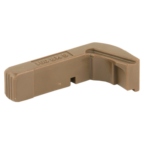 TangoDown Magazine Release Extended Fits Glock - Tan Color