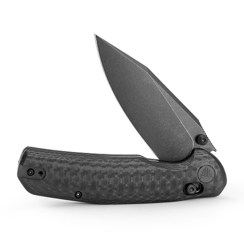 Travisa Hornet-CG Axis Lock EDC Folding Pocket Knife - 3.34" 14C28N Steel Blade, Carbon Fiber Style G10 Handle