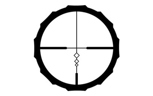 Crimson Trace Brushline 4-12X40mm Rifle Scope - 1" Tube, BDC Reticle, Matte Black