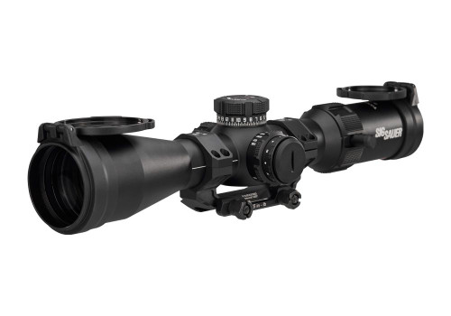 Sig Sauer TANGO-MSR 3-18X50MM FFP Rifle Scope - 34mm Main Tube, MRAD Illuminated Milling 2.0 Reticle, Matte Black