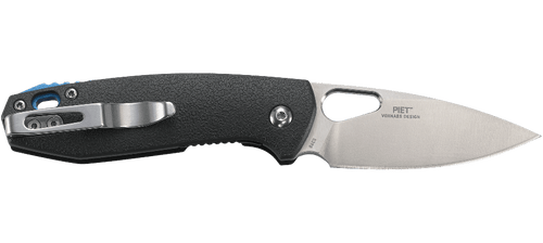 CRKT 5390 Jesper Voxnaes Piet Folding Knife - 2.689" Satin Plain Blade, Black GRN Handles CRKT 5390 Jesper Voxnaes Piet Folding Knife - 2.689" Satin Plain Blade, Black GRN Handles