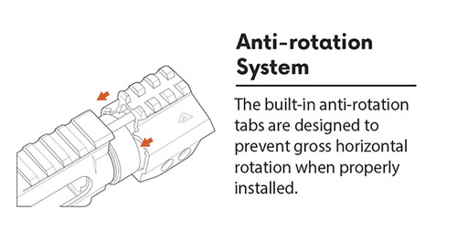 AIM Sports AR-15/M4 10" M-LOK Wraith Handguard - Black