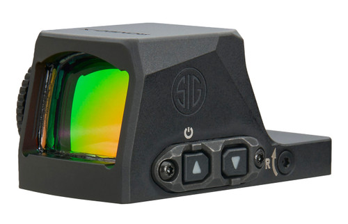 Sig Sauer SORX1390 Romeo-X Enclosed Pro Green Dot - Pro Footprint, 6 MOA Green Dot Reticle, Black