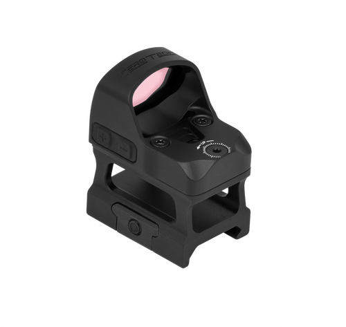 Zero Tech Optics Thrive HD Red Dot Optic - RMR Footprint, 3 MOA Red Dot Reticle, Includes High Mount, Black