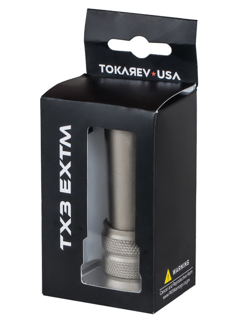 Tokarev TX3 / Titan Plus One Extension - Nickel Finish