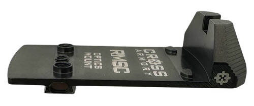 Cross Armory Rear Sight Dove Tail to RMSc Mount Adapter for Glock with Front & Rear Sights and Install Tools