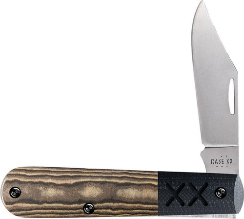 Case Cutlery Crossroads XR Barlow - Black and Tan Richlite Handles