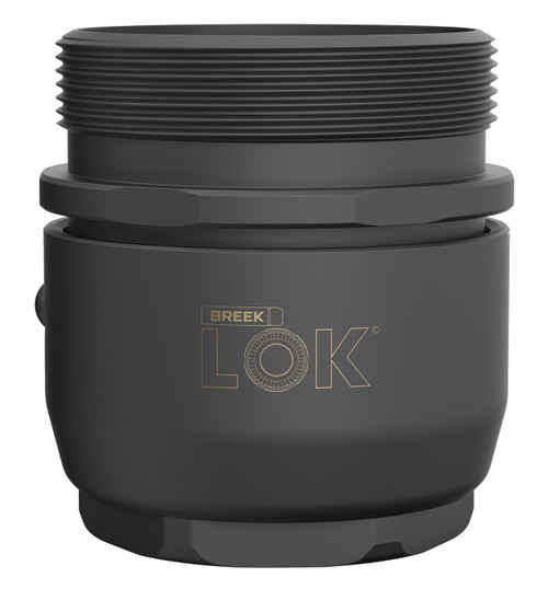 Breek Arms Breek-LOK 3QD Quick Detach QD Suppressor Mount 1.375x24 TPI HUB Assembly Titanium