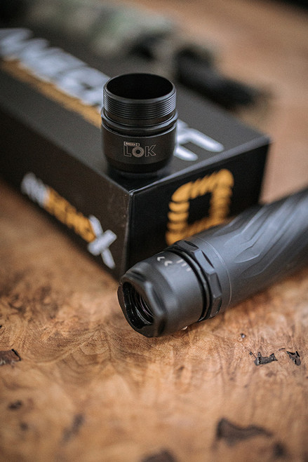 Breek Arms Breek-LOK 3QD Quick Detach QD Suppressor Mount 1.375x24 TPI HUB Assembly Titanium