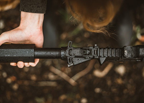 Breek Arms Micro WARHAMMER Mod2 AR-15 Ambi Charging Handle - FDE