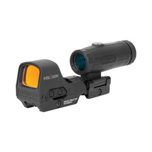 Holosun HE510C-GR and HM3X Magnifier Combo