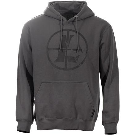 Leupold Distressed Reticle Hoodie - Gunmetal