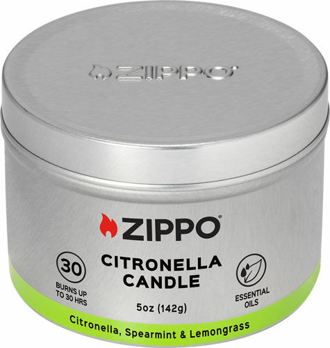 Zippo Outdoor Citronella Candle with Spearmint & Lemongrass