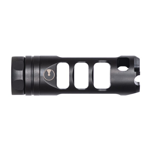 Ultradyne USA Mercury 308/7.62 Muzzle Brake with Timing Nut - 5/8x24, Black