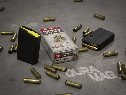 DURAMAG 400 Legend 5 Round Stainless Steel Magazine - Black