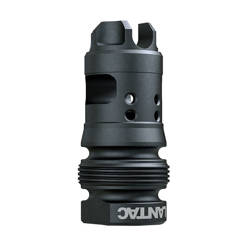 LanTac USA 9MM Dragon Muzzle Brake 1/2X28 Thread Pitch Dead Air Xeno HUB Compatible - Black