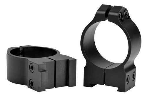 Warne Scope Mounts 14BM 30mm CZ 550 PA Med Rings - Matte Black