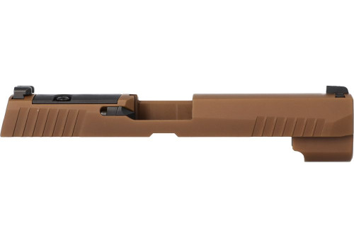 Sig Sauer P320 Full-Size 9MM 4.7" SIG-LOC Ready Slide Assembly - Coyote Brown