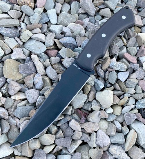 KA-BAR IFB Trail Point Fixed Blade - 6.118" Black Blade, Black G10 Handle, MOLLE Compatible Sheath KA-BAR IFB Trail Point Fixed Blade - 6.118" Black Blade, Black G10 Handle, MOLLE Compatible Sheath