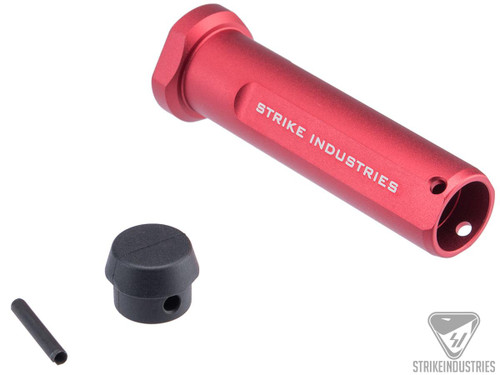 Strike Industries Red Anodized AR Mil-Spec Carbine Buffer Housing