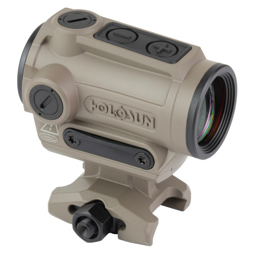 Holosun ARO-RD2 Red Dot Optic - 2 MOA Red Dot Reticle, FDE Finish