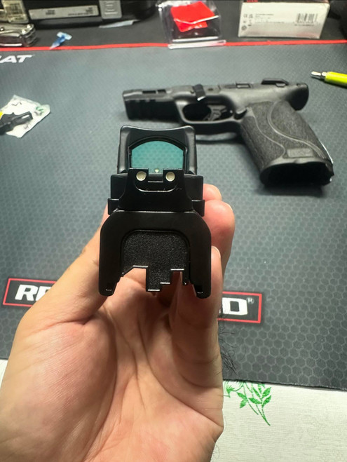 Calculated Kinetics DOGTAG Optic Plate RMR Footprint for the S&W M&P 2.0