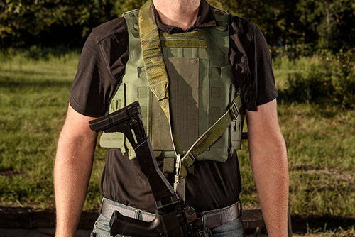 Blue Force Gear UDC Sling Padded Bungee Single-Point AR Platform - Coyote Tan