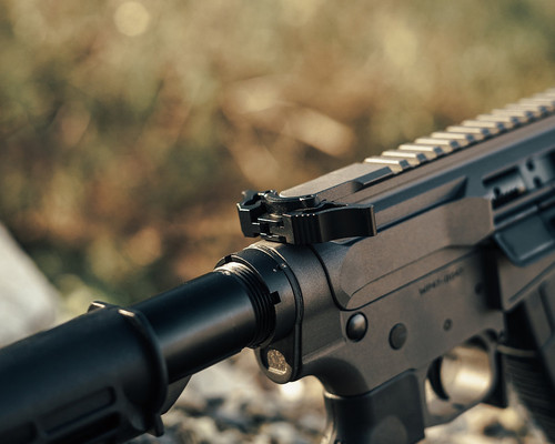 Wolfpack Armory Gas Blaster Charging Handle - Black