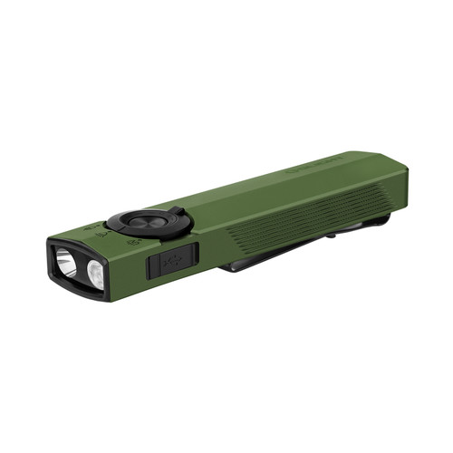 Olight ArkPro Flat EDC Flashlight 1500 Lumens UV Laser - OD Green