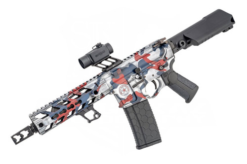 Tyrant CNC Halo Ar-15 Handstop - Black