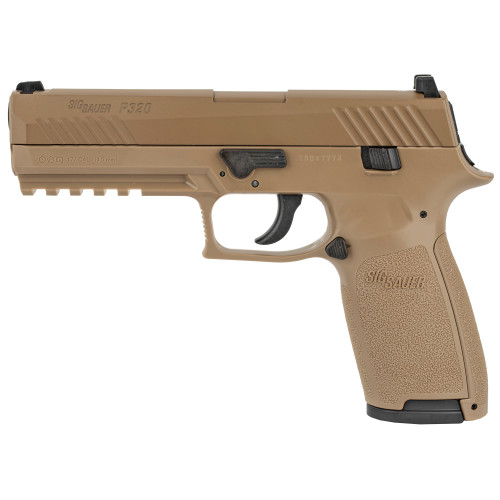 SIG SAUER P320 Air Pistol Replica Coyote Tan - .177PEL Caliber, Coyote Tan, Blowback Action, 30Rd