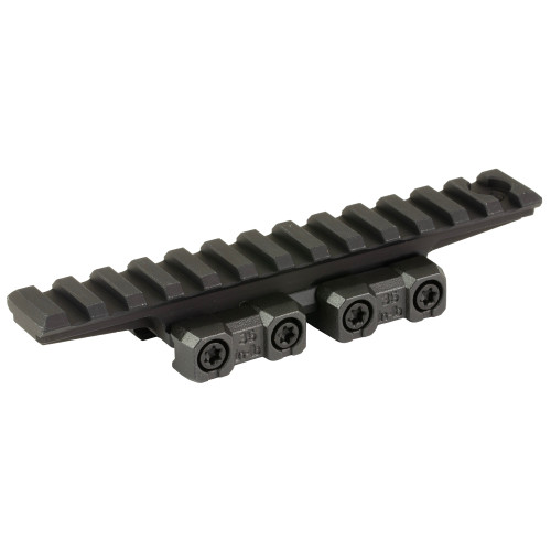 Midwest Industries MK2 Mount Fits 1913 Picatinny Rail Riser 13 Slot  Anodized Finish Black