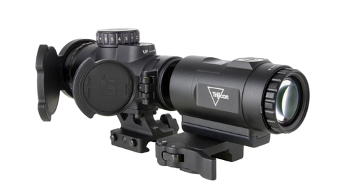 Trijicon MRO HD Patrol 1x25 Red Dot Sight w/ 3x Magnifier - Full Co-Witness Height, Black Finish