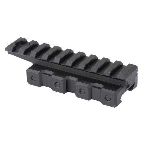 Midwest Industries MK2 Mount Fits 1913 Picatinny Rail Riser 9 Slot - Anodized Finish Black