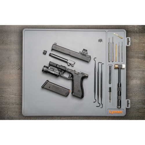 Lyman Products Essential Armorers Mat 16"x19" - Gray