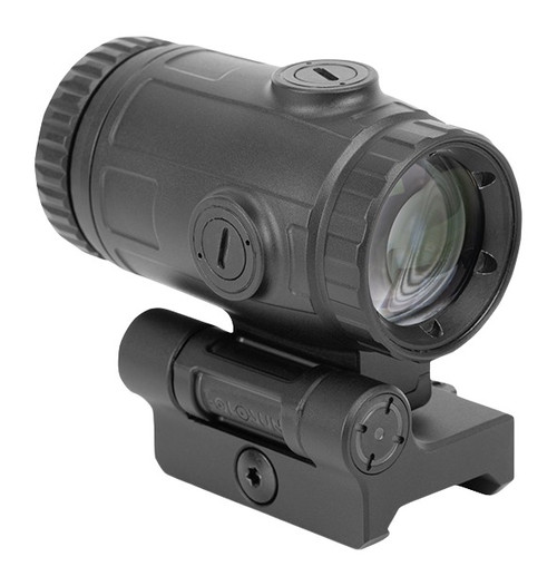 Holosun HM3X-MICRO Magnifier with QD Mount - Black