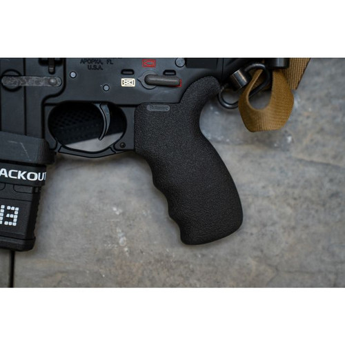 Pachmayr AR-15 Rubber Overmold Pistol Grip - Black