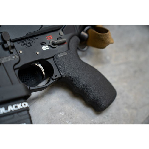 Pachmayr AR-15 Rubber Overmold Pistol Grip - Black