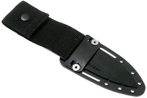 Cold Steel 36MG Drop Forged Hunter Fixed Blade Knife - 4" Gray Teflon 52100 Carbon Steel, Secure-Ex Sheath