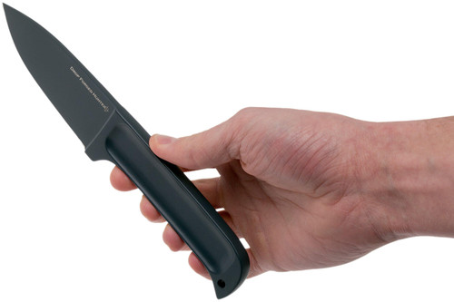 Cold Steel 36MG Drop Forged Hunter Fixed Blade Knife - 4" Gray Teflon 52100 Carbon Steel, Secure-Ex Sheath