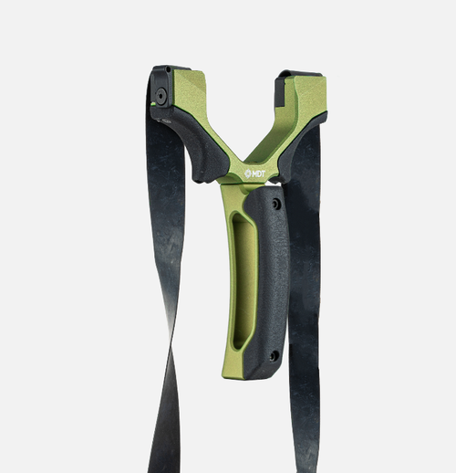 MDT Hand Cannon Precision CNC Slingshot Large Handle - Green