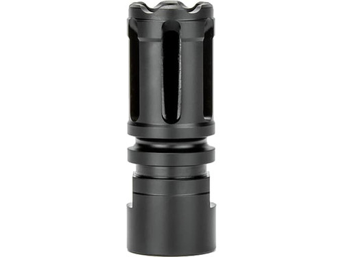 Griffin Armament GATE-LOK Closed Tine Flash Hider Steel - Black
