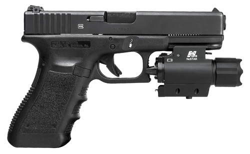 NcStar AQPFLS FlashLight & Red Laser Combo - Black