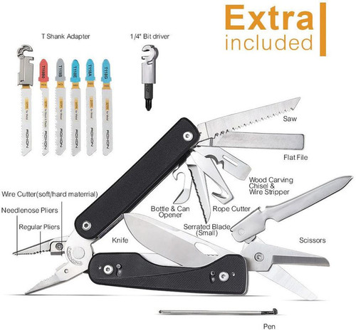 ROXON Flex Titan Modular Multi Tool - Black