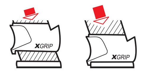 X-GRIP GLOCK 29-30 Compatible Mag Adapter - Black