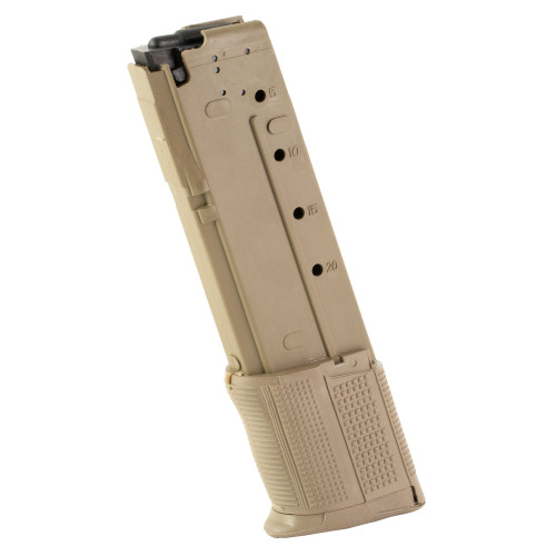 FN Five-seveN 5.7X28MM 30 Rounds Magazine - FDE